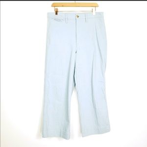 Madewell Slim Emmett Wide Leg Crop Pants